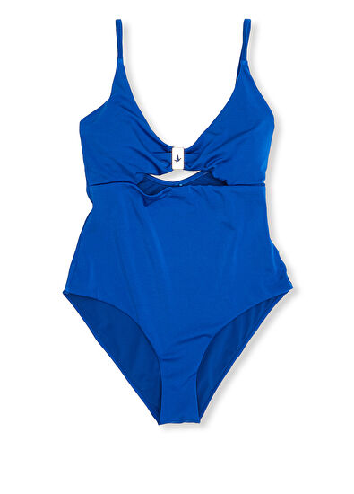 Beymen Club Kobalt Pencere Detaylı Mayo - 7