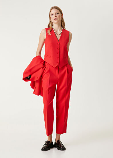 Beymen Club Red Double Breasted Blazer - 4