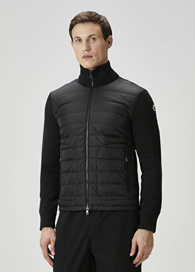 Moncler Black Quilted Garnish Coat - 3