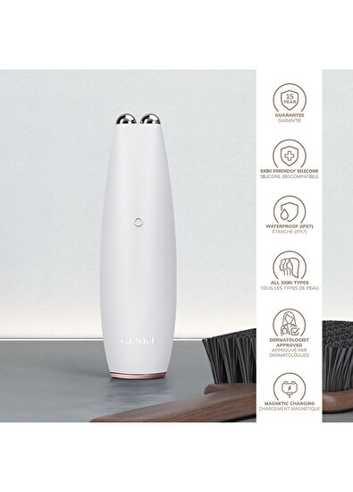 Geske MikroCurrent Akım Beyaz 6'sı 1 Arada Yüz Germe Kalemi - 7