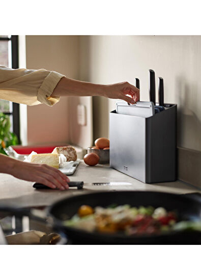 Joseph Joseph Folio Plus Graphite 8 Parça Bıçak Seti - 5