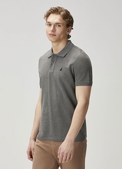 Beymen Club Grey Polo T-Shirt - 3