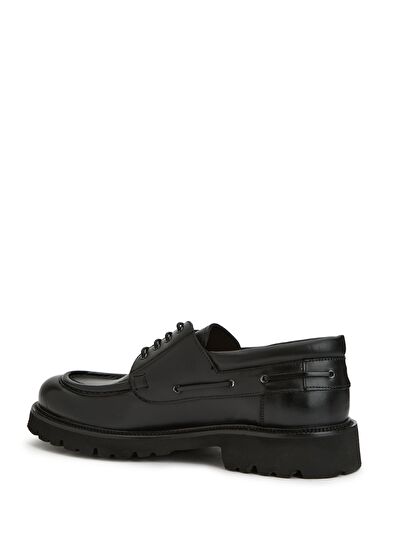 Beymen Club Black men's leather shoes - 3