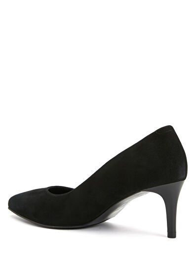 Beymen Club Siyah Deri Topuklu Ayakkabı - 3