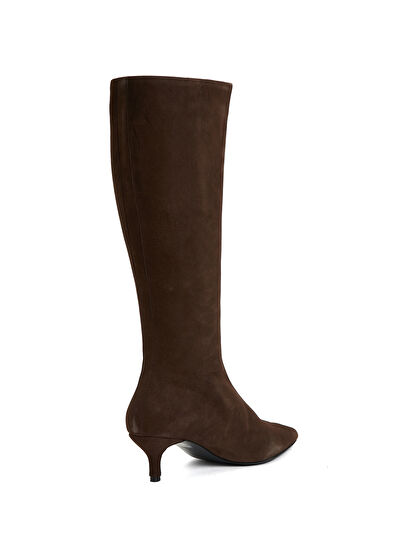 Beymen Club Brown Women's Leather Boots - 3
