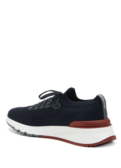 Brunello Cucinelli Blue Mens Sneakers - 3