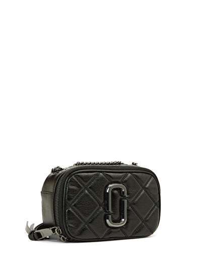 Marc Jacobs The Quilted Softshot Siyah Kadın Deri Çanta - 3