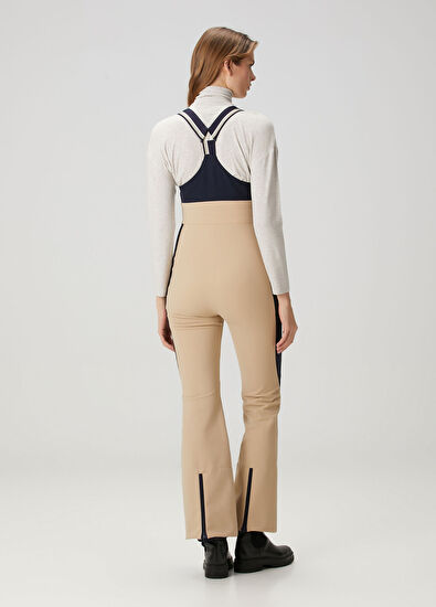 Fendi Beige Logo Embroidered Ski Suit - 5