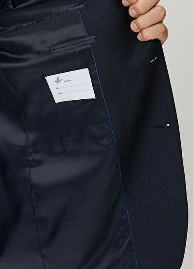 Beymen Club Navy Blue Wool Suit - 9