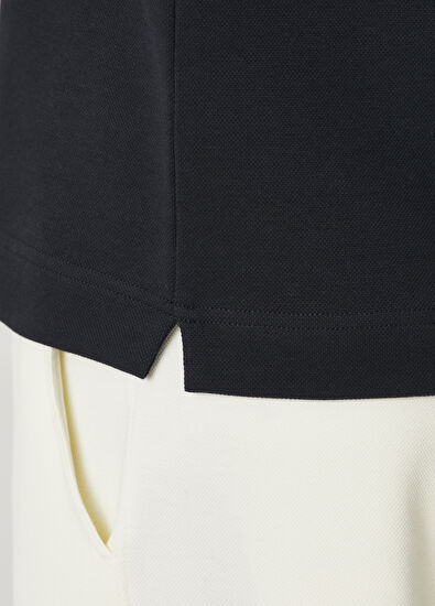 Beymen Club x Anadolu Efes Navy Blue Pique T-Shirt - 10