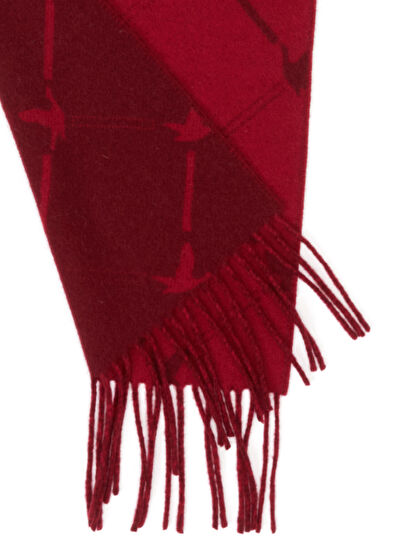Beymen Club Red Goose Jacquard Men's Wool Scarf - 3