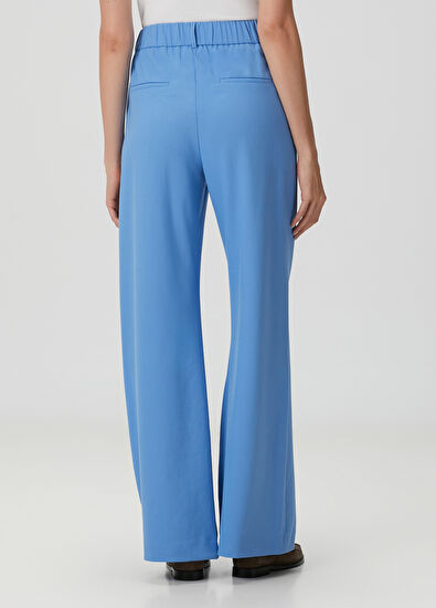 Beymen Club Blue Wide-Leg Trousers - 4