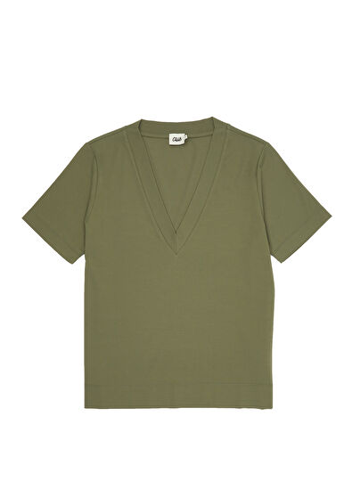 Beymen Club Khaki T-Shirt - 7