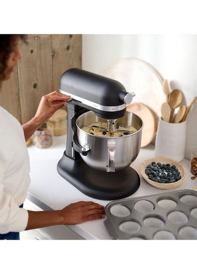 Kitchenaid 5KSM70SHX Artisan Cast Iron Black Removable Bowl Stand Mixer - 7