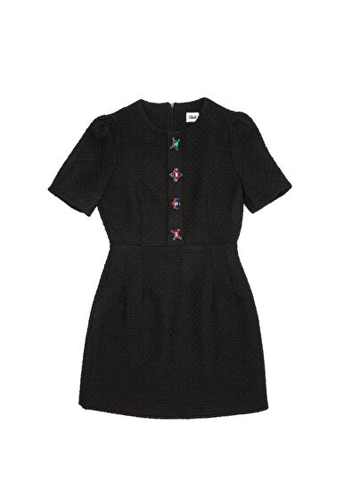 Beymen Club Siyah Mini Elbise - 7