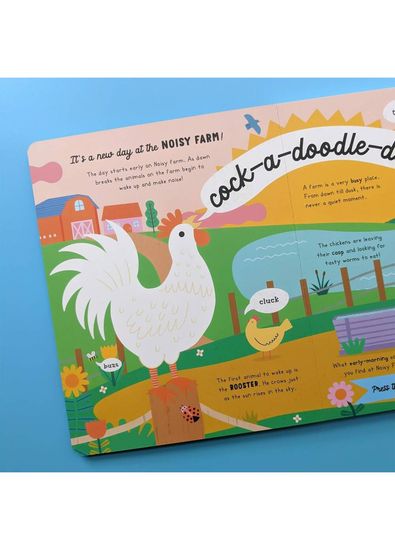 North Parade Publishing - Farm 10 Button Sound Book Yabancı Dil Sesli ...