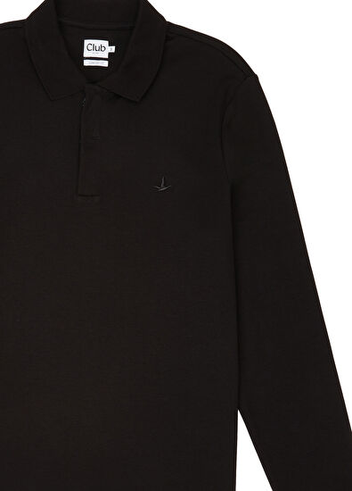 Beymen Club Comfort Fit Black Interlock Polo Shirt - 7