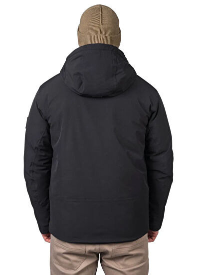 Hannah Derk II Anthracite Hooded Men's Outdoor Coat - 5