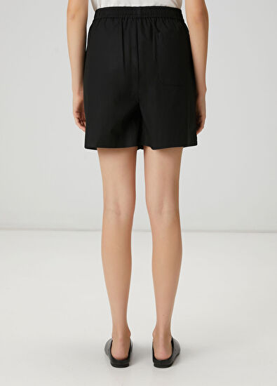 Beymen Club Black Poplin Shorts - 4