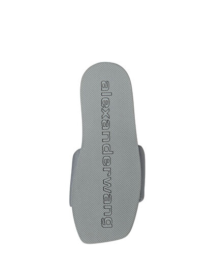 Alexander Wang Gri Kadın Plaj Terliği - 5