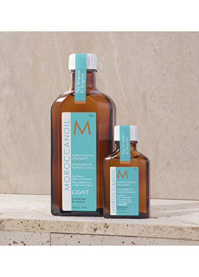 Moroccanoil Traitement İnce Telli ve Boyalı Saçlar İçin Light Argan Yağı Saç Serumu 25 ml - 3