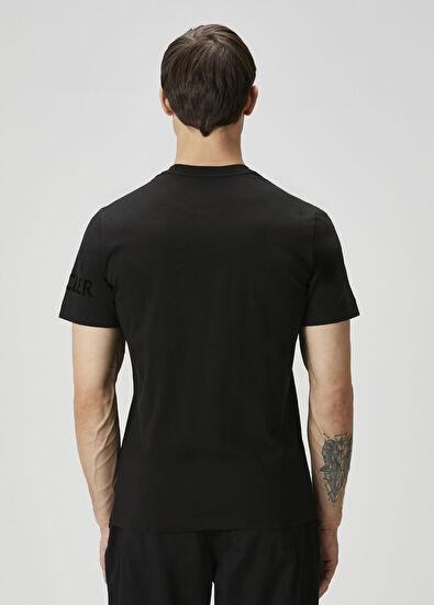 Moncler Black T-Shirt - 4