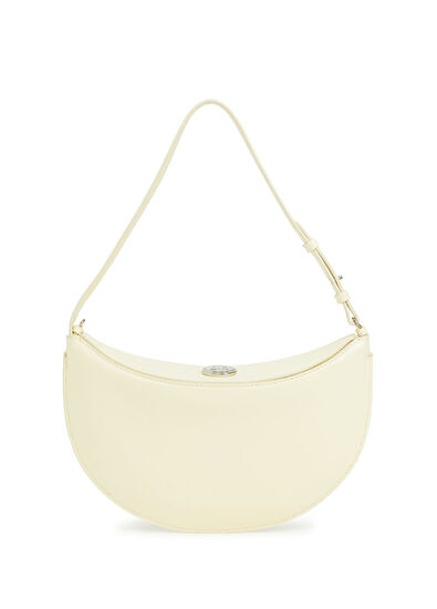 Şe Petit Ovalo Açık Sarı Kadın Deri Çanta - Görsel 5