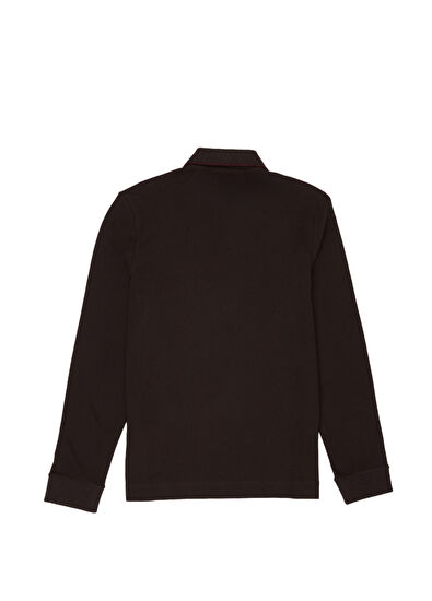 Beymen Club Comfort Fit Polo Crepe Single Jersey Sweatshirt - 6