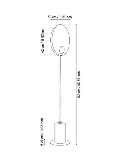 Heka Ghana Two White Frosted Glass Tumbled Floor Lamp - 5
