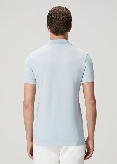 Beymen Club Light Blue Slim Fit Polo T-shirt - 6