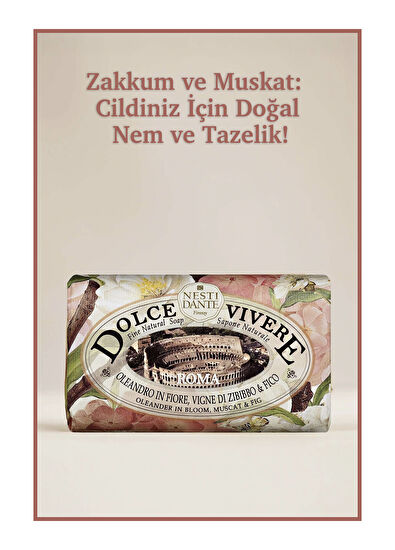Nesti Dante Dolce Vivere Roma Vegan Bakım Sabunu 250 gr - 5