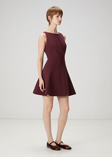 Beymen Club Plum Mini Dress - 3