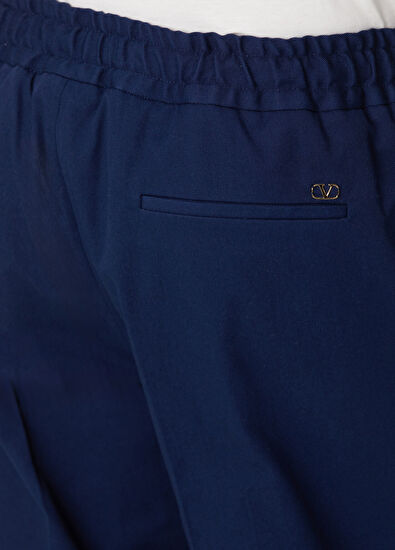 Valentino Lacivert Beli Kordonlu Pantolon - 5