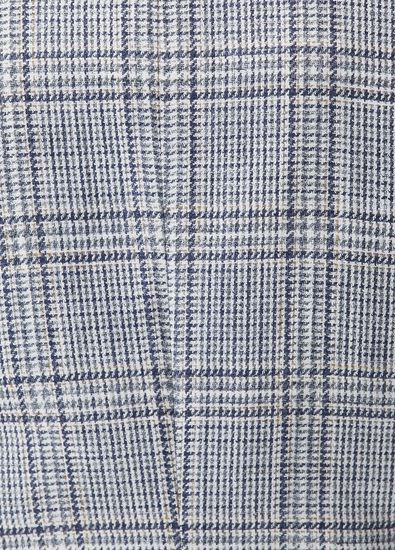 Beymen Collection Indigo Plaid Patterned Jacket - 11