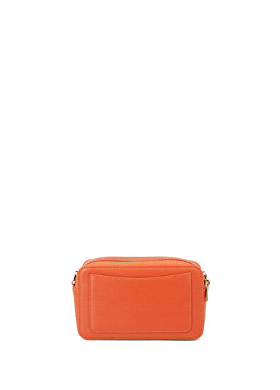 Beymen Club Orange Logo Detailed Women's Crossbody Bag - 4