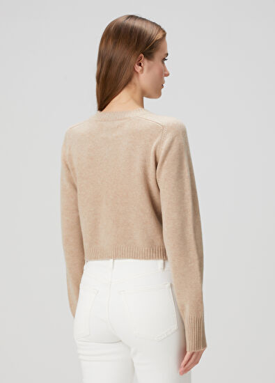 Loulou de Saison Zephir Bej Kaşmir Hırka - 4