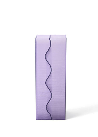 Das Pieces Ensemble Purple Decorative Vase - 3