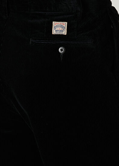 Polo Ralph Lauren Siyah Kadife Pantolon - 5