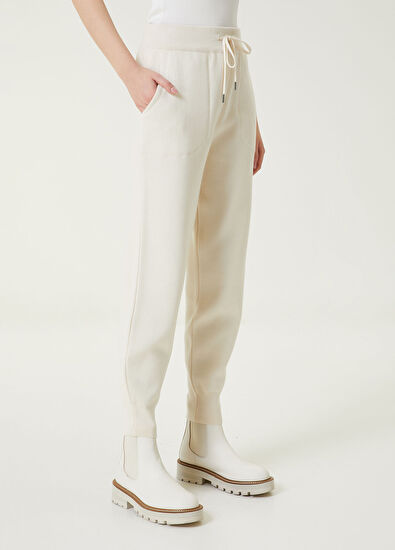 Beymen Club Ekru Yün Jogger Pantolon - 3