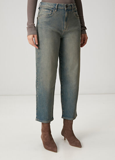 Beymen Club Mavi Tapered Fit Jean Pantolon - 3