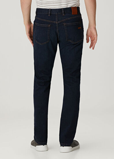Zegna Lacivert Jean Pantolon - 3