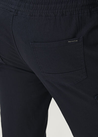 Beymen Club Navy Blue Waist Corded Jogger Cargo Pants - 5