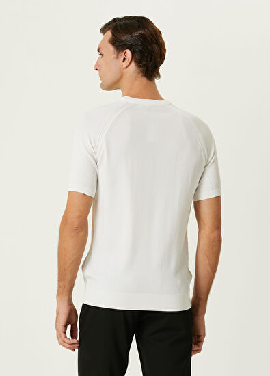 Beymen Club Kırık Beyaz Kısa Kollu Kazak - 5