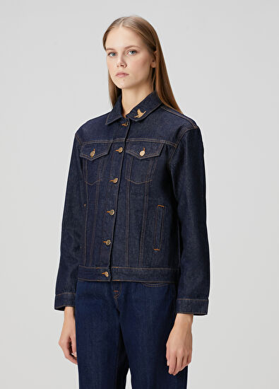 Beymen Club Navy Blue Denim Jacket - 3