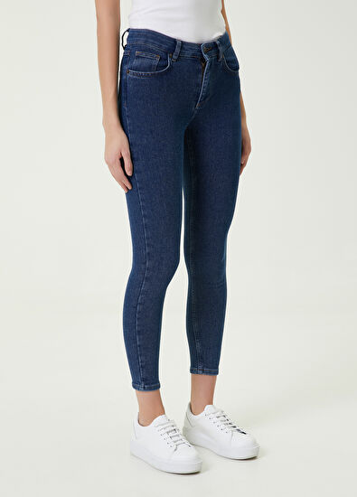 Beymen Club Mavi Skinny Jean Pantolon - 3
