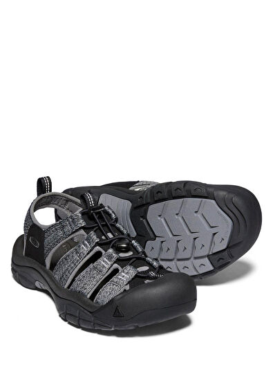 Keen Newport H2 Black Steel Grey Men's Sandals - 5