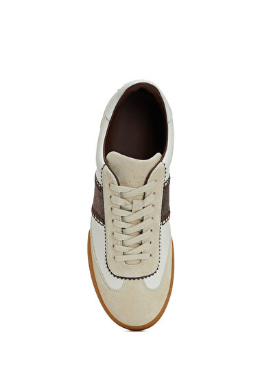 Etro White Women's Leather Sneakers - 4