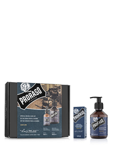 Proraso Duo Sakal Seti Bakım Yağı ve Azur Lime Şampuan - 3