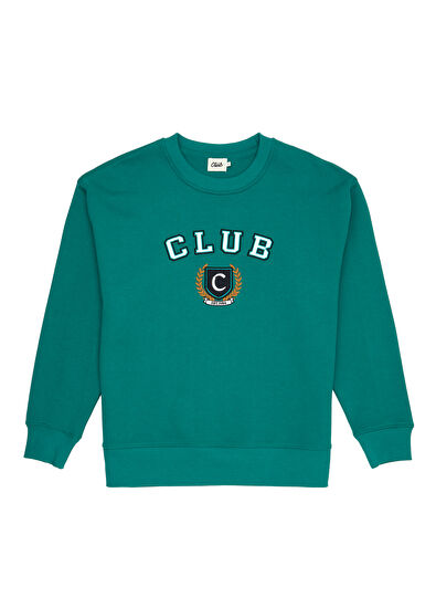 Beymen Club Club Yeşil Logolu Sweatshirt - 7