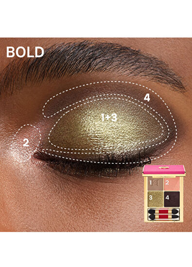 Carolina Herrera Eyeconica Eyeshadow Quad - Harmony Dare Me Green - 3